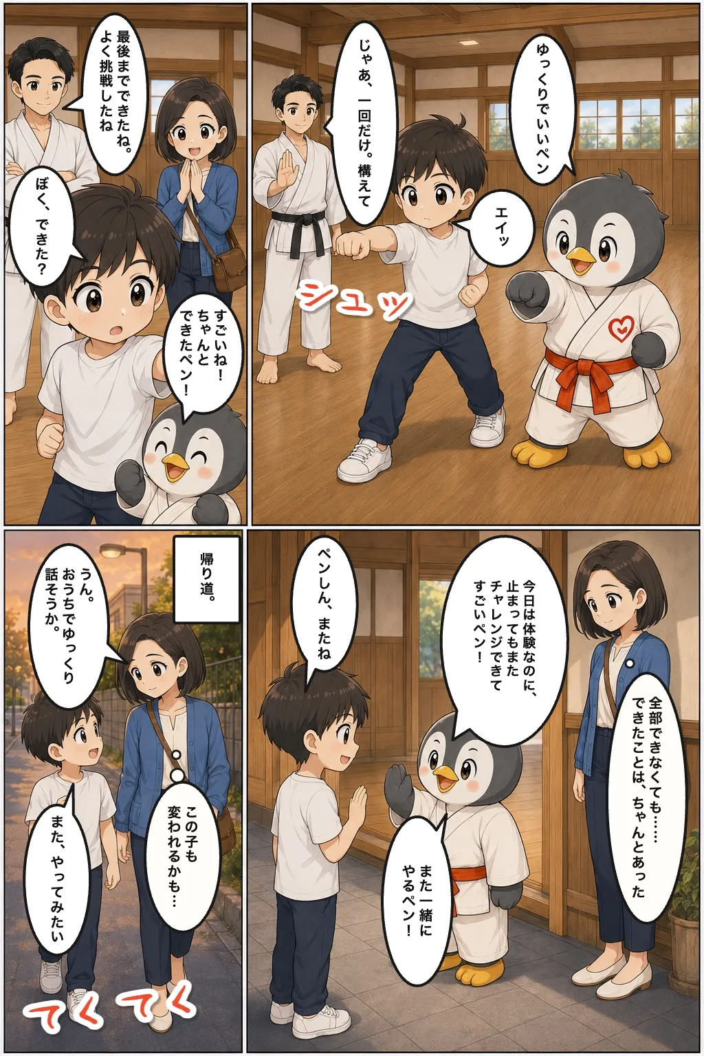 護身拳法 一心の漫画7ページ目